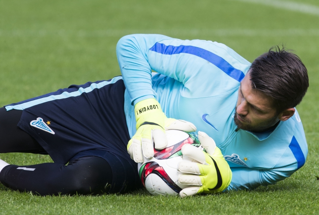 Открытая тренировка «Зенита» перед матчем с ЦСКА.