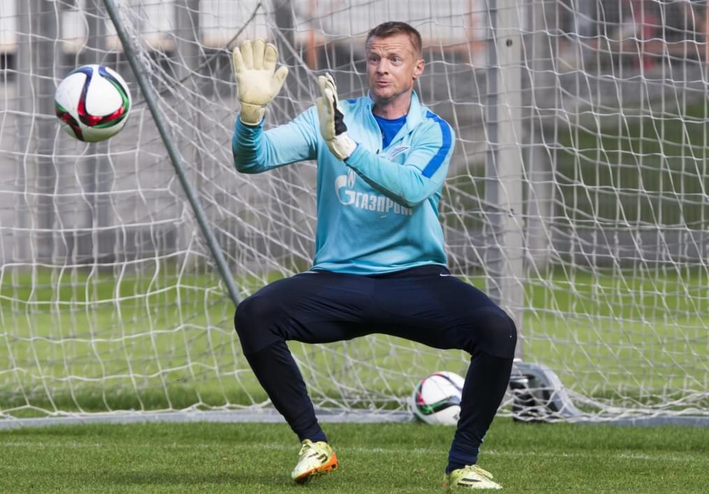 Открытая тренировка «Зенита» перед матчем с ЦСКА.