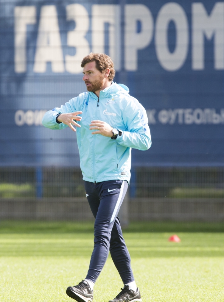 Открытая тренировка «Зенита» перед матчем с ЦСКА.