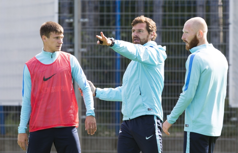 Открытая тренировка «Зенита» перед матчем с ЦСКА.