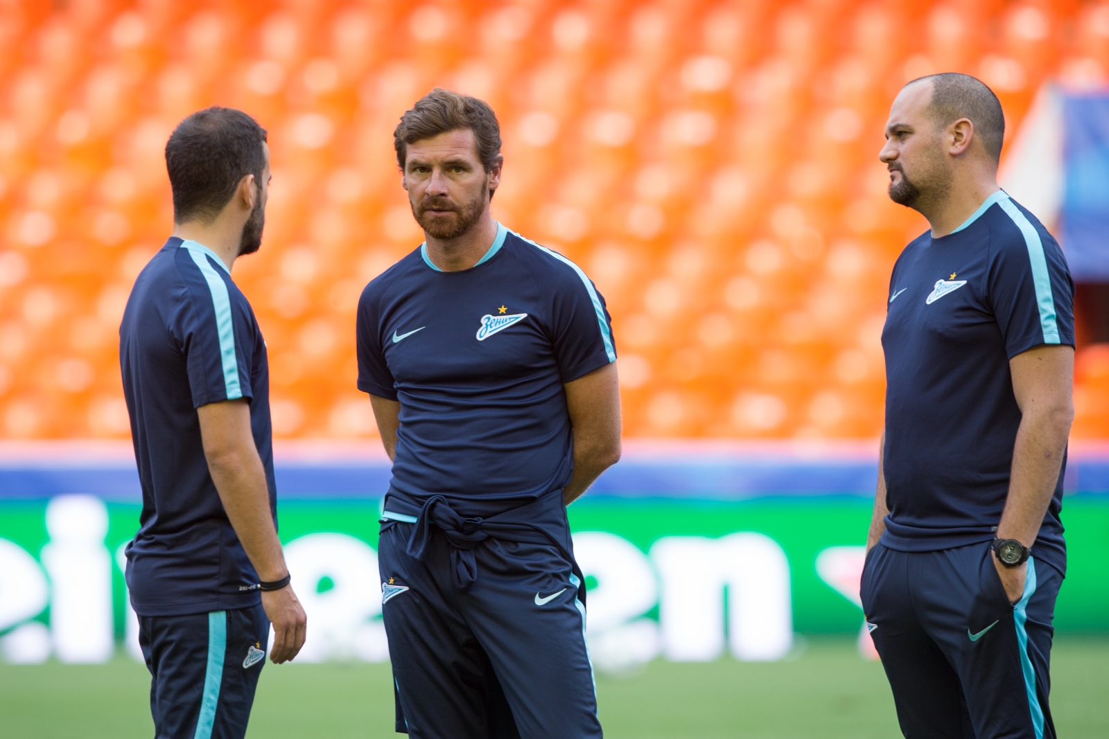 Тренировка «Зенита» перед матчем Лиги чемпионов УЕФА 2015/16, «Валенсия» — «Зенит»