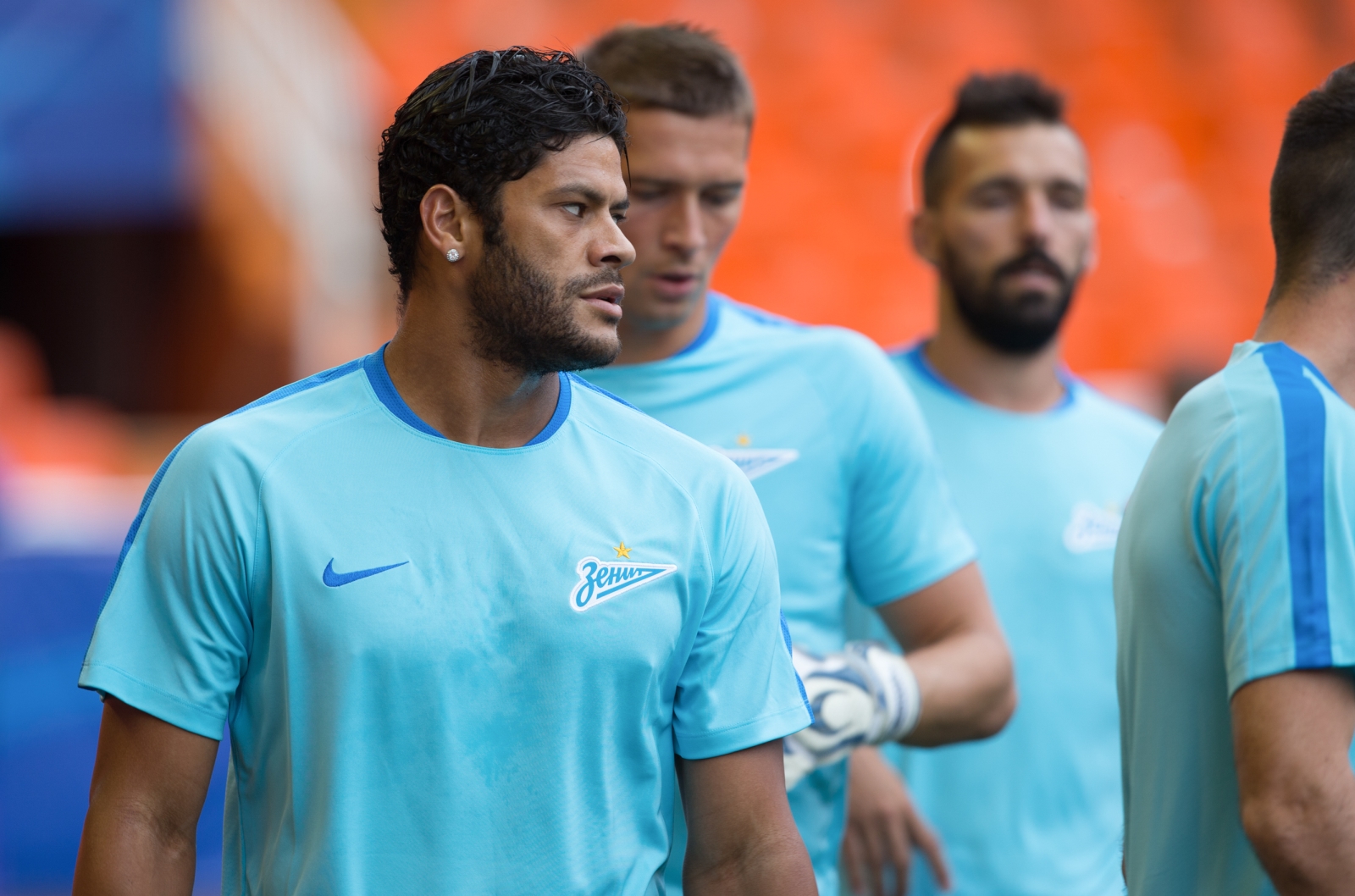 Тренировка «Зенита» перед матчем Лиги чемпионов УЕФА 2015/16, «Валенсия» — «Зенит»