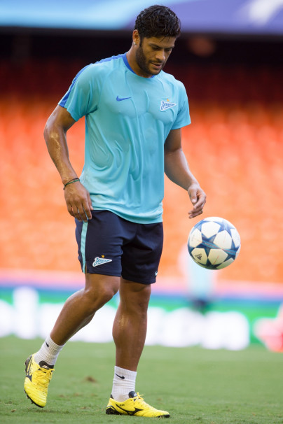 Тренировка «Зенита» перед матчем Лиги чемпионов УЕФА 2015/16, «Валенсия» — «Зенит»