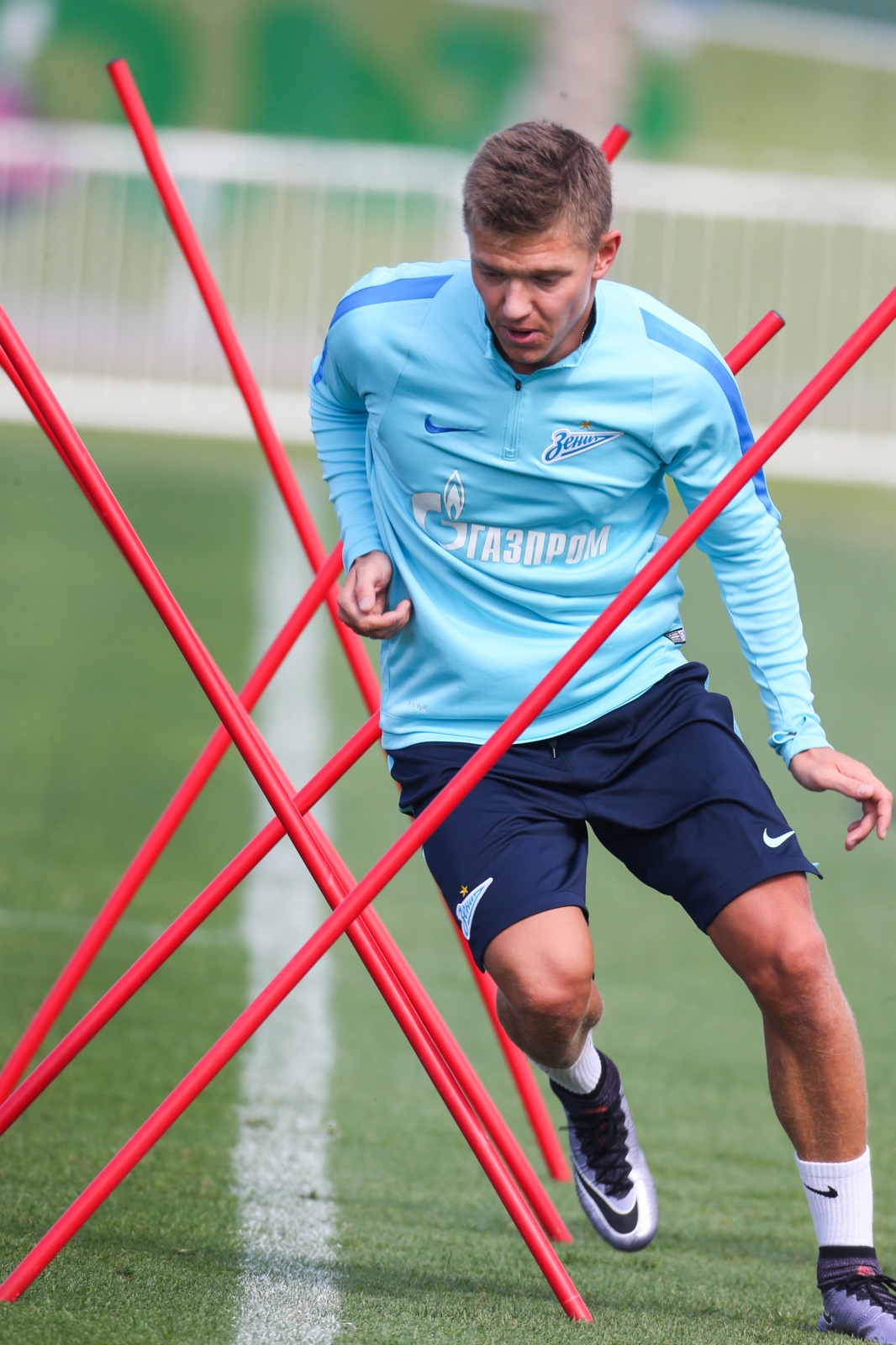 «Газпром»-тренировочные сборы в Дохе: 13 января, утренняя тренировка