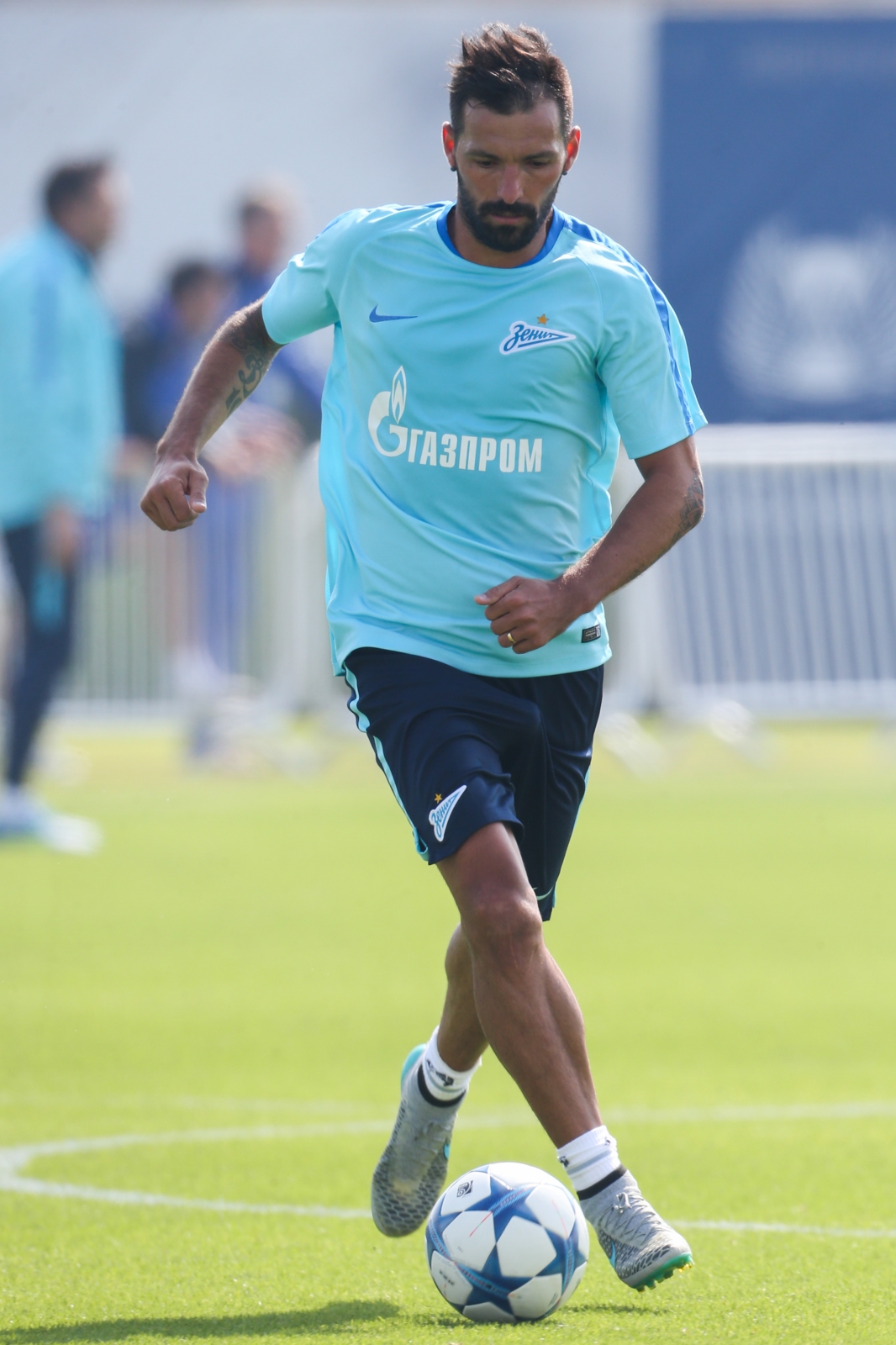 «Газпром»-тренировочные сборы в Дохе: 13 января, утренняя тренировка