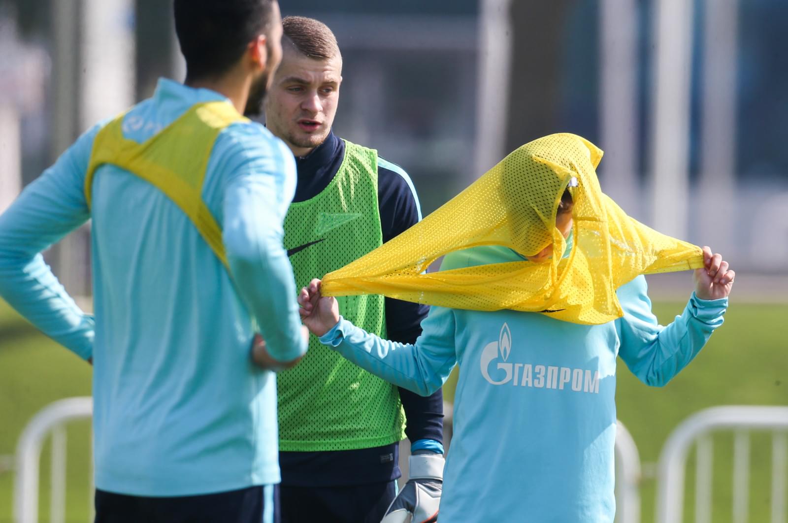 «Газпром»-тренировочные сборы в Дохе: 13 января, утренняя тренировка