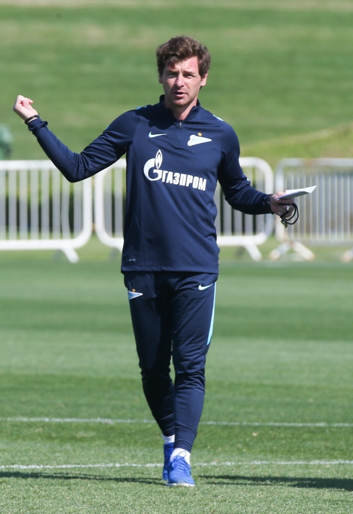 «Газпром»-тренировочные сборы в Дохе: 14 января, утренняя тренировка