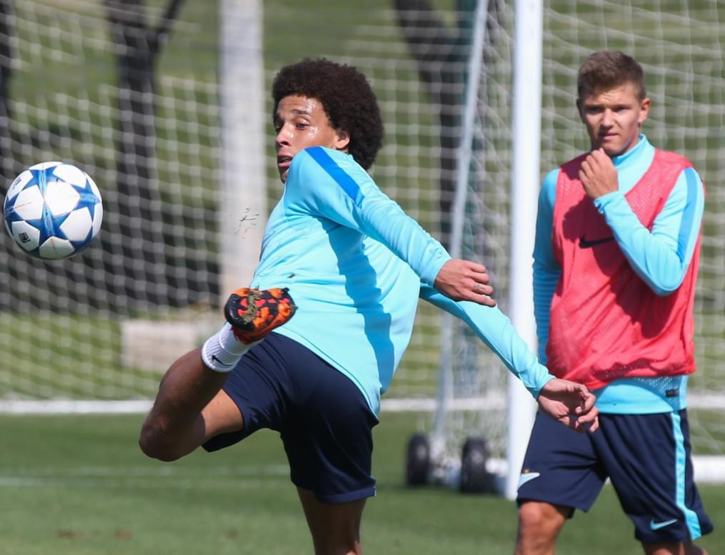 «Газпром»-тренировочные сборы в Дохе: 14 января, утренняя тренировка