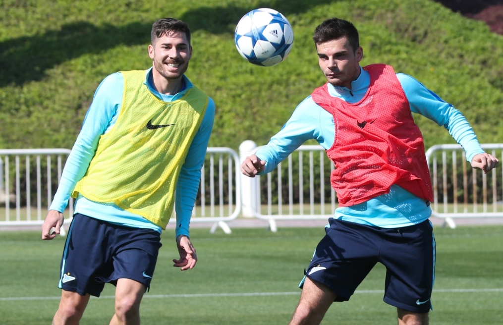 «Газпром»-тренировочные сборы в Дохе: 14 января, утренняя тренировка