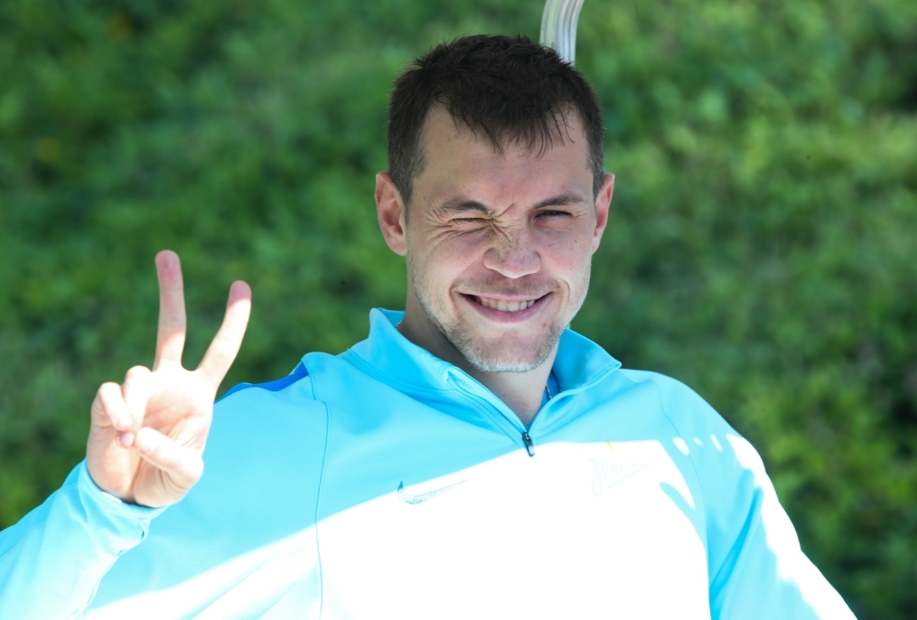 «Газпром»-тренировочные сборы в Дохе: 14 января, утренняя тренировка