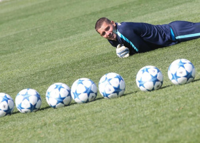 «Газпром»-тренировочные сборы в Дохе: 14 января, утренняя тренировка