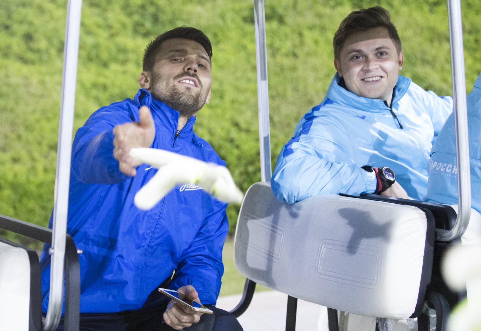 «Газпром»-тренировочные сборы в Дохе: 14 января, вечерняя тренировка