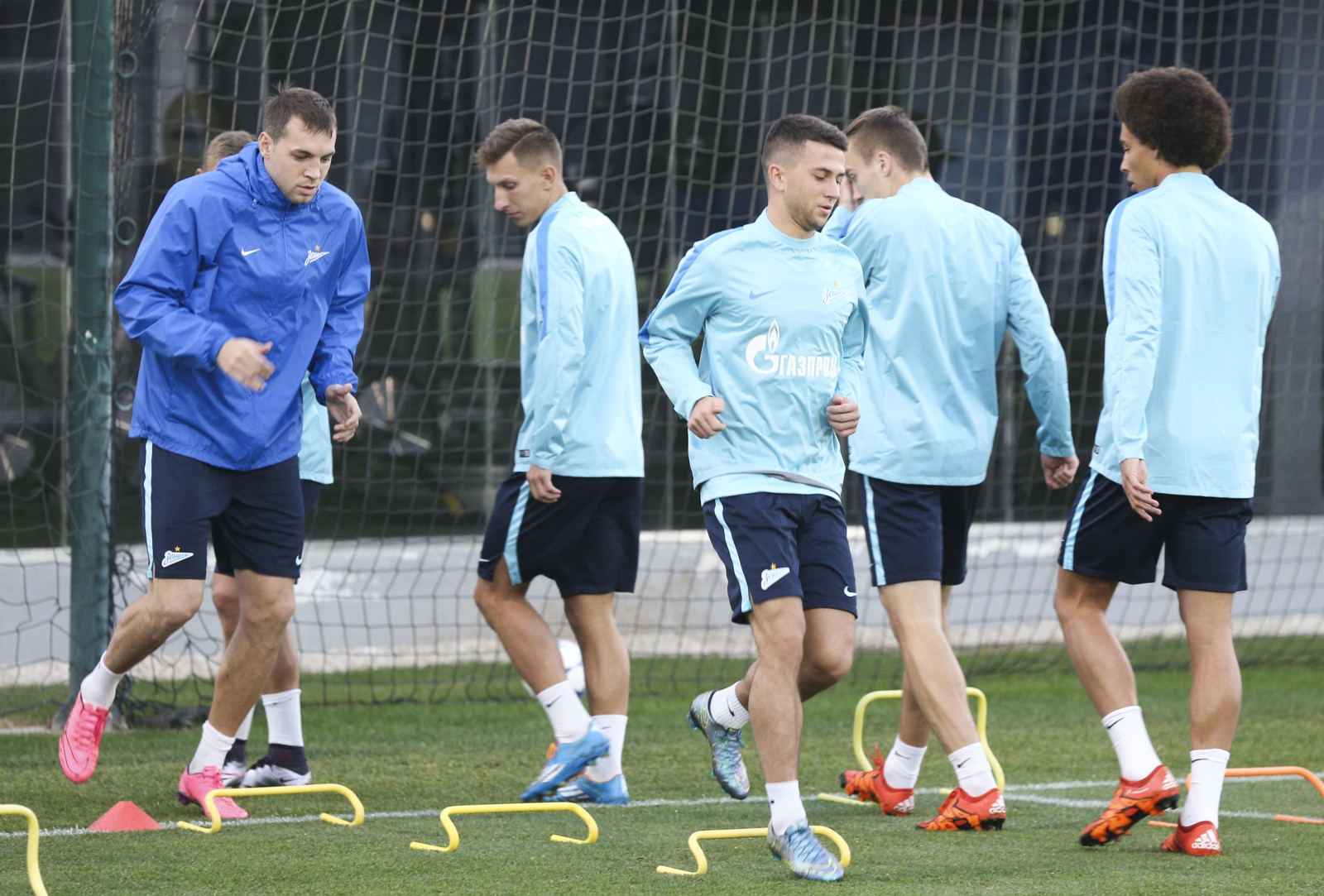 «Газпром»-тренировочные сборы в Дохе: 14 января, вечерняя тренировка