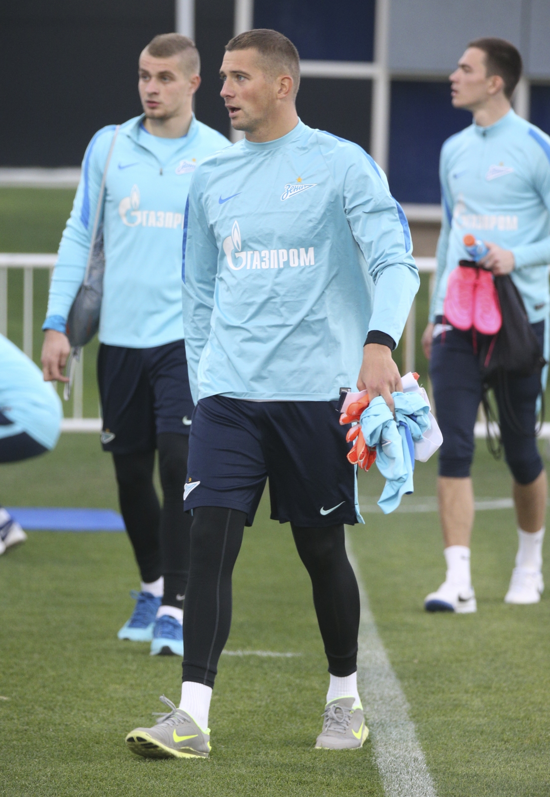 «Газпром»-тренировочные сборы в Дохе: 14 января, вечерняя тренировка