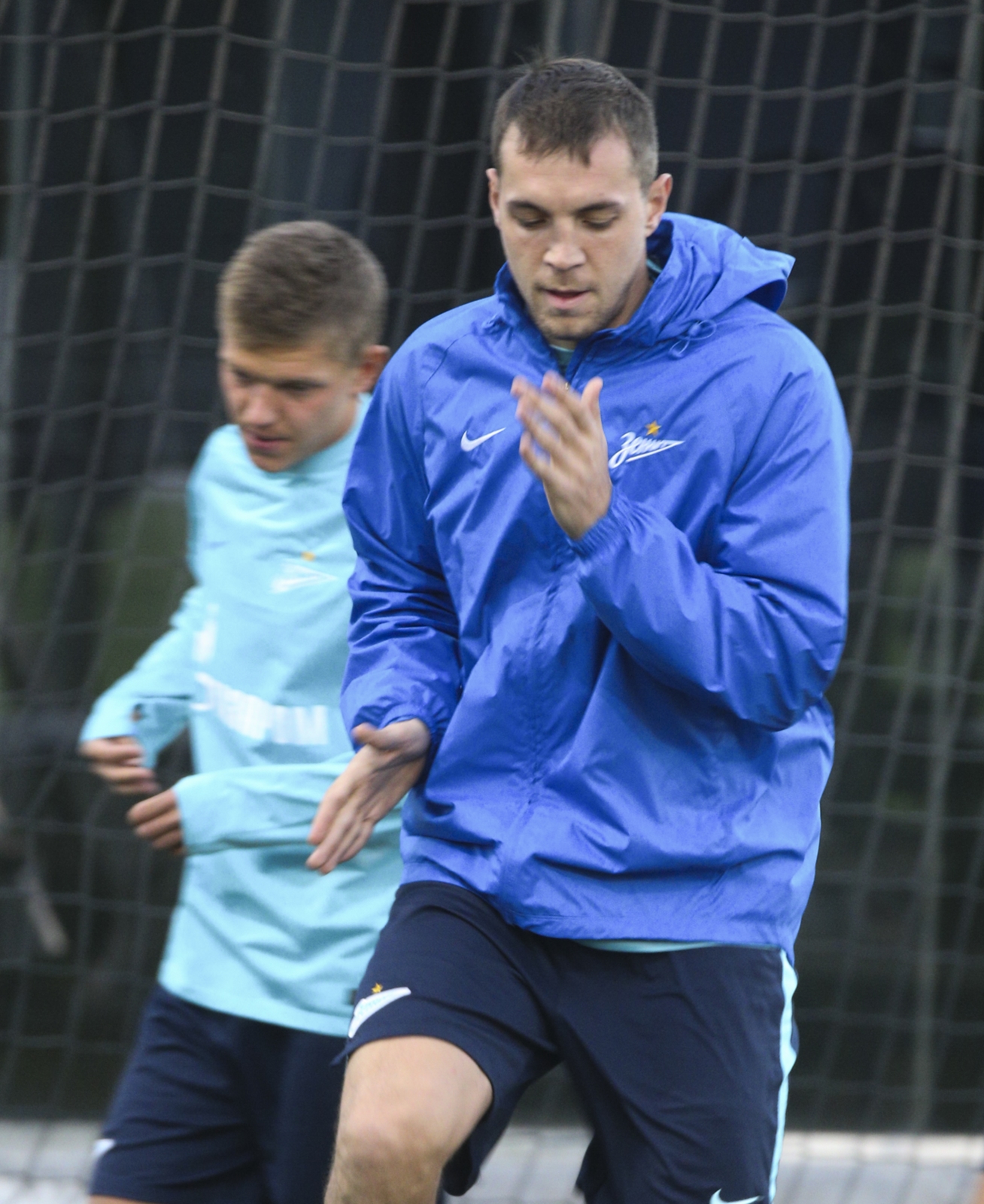 «Газпром»-тренировочные сборы в Дохе: 14 января, вечерняя тренировка