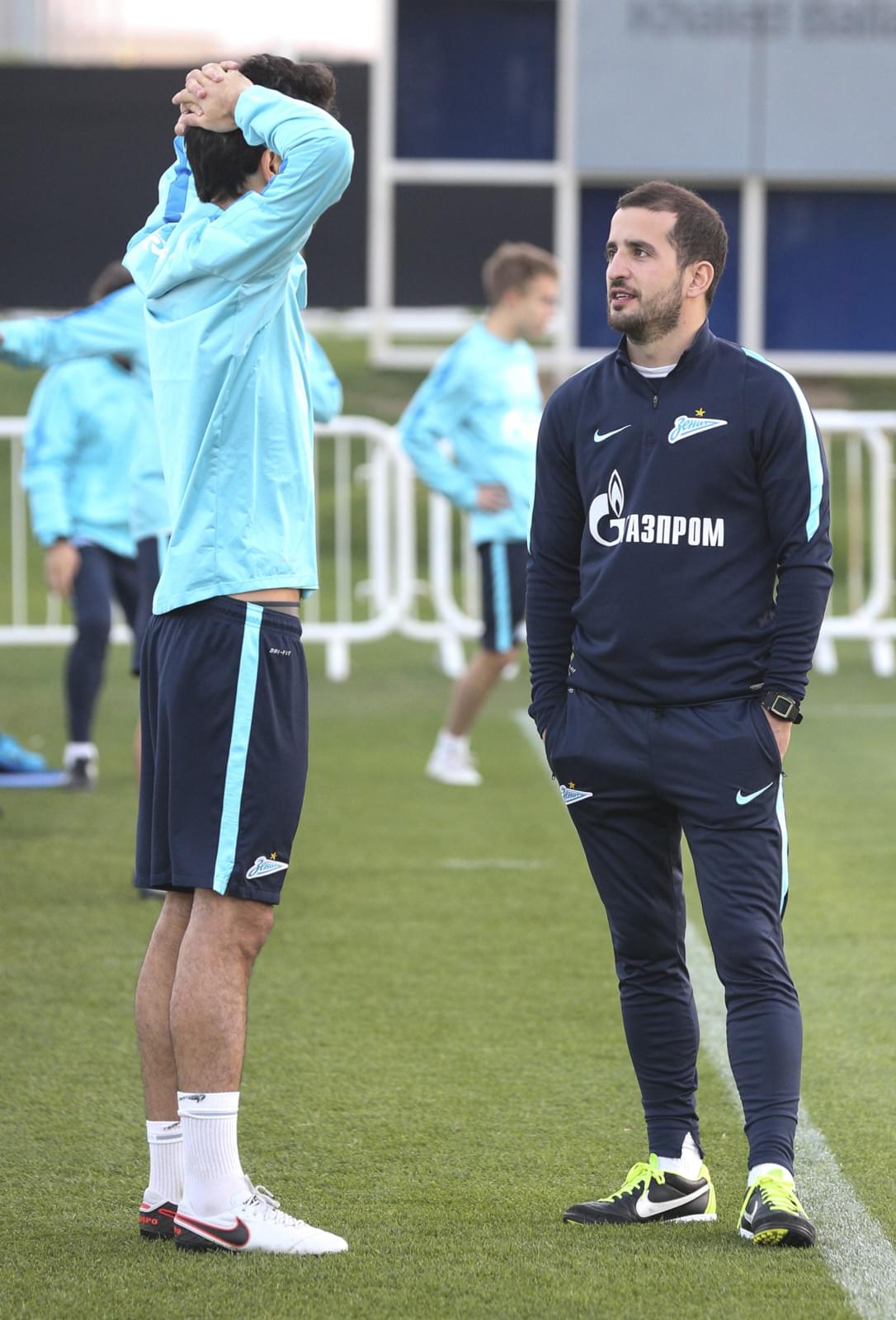 «Газпром»-тренировочные сборы в Дохе: 14 января, вечерняя тренировка