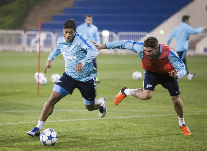 «Газпром»-тренировочные сборы в Дохе: 14 января, вечерняя тренировка