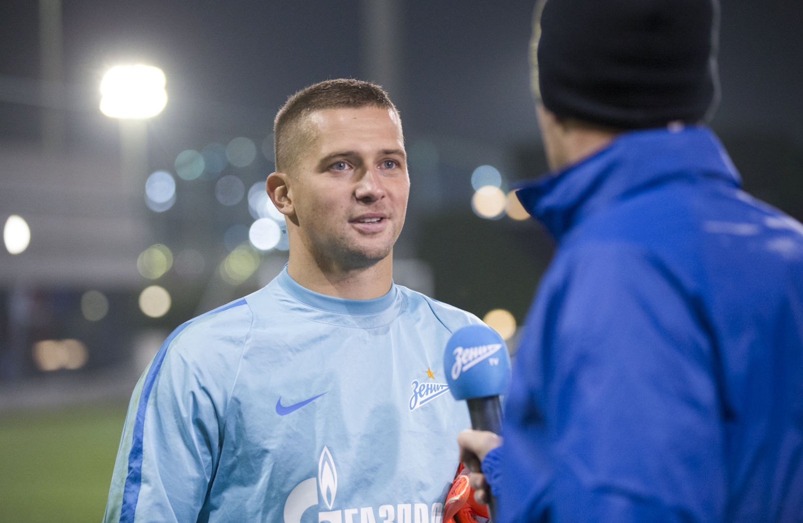 «Газпром»-тренировочные сборы в Дохе: 14 января, вечерняя тренировка