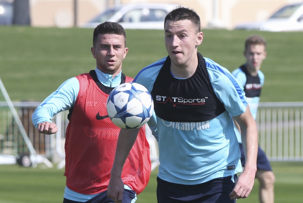 «Газпром»-тренировочные сборы в Дохе: 16 января, утренняя тренировка