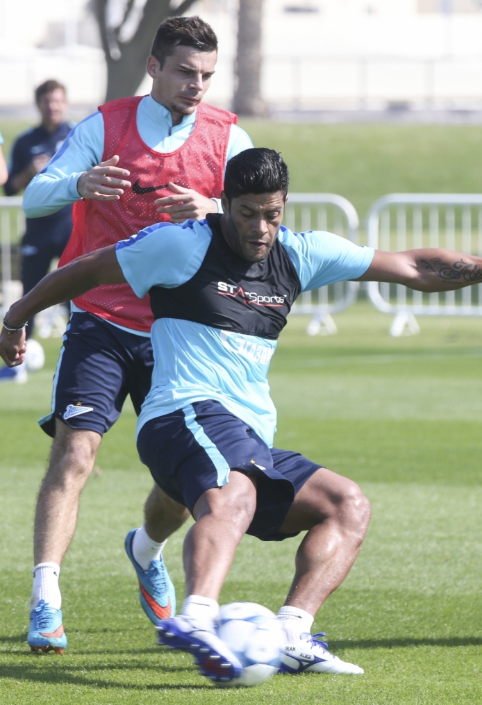 «Газпром»-тренировочные сборы в Дохе: 16 января, утренняя тренировка