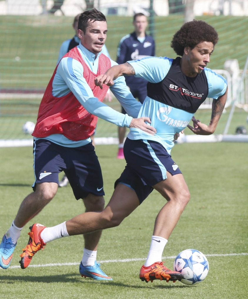 «Газпром»-тренировочные сборы в Дохе: 16 января, утренняя тренировка