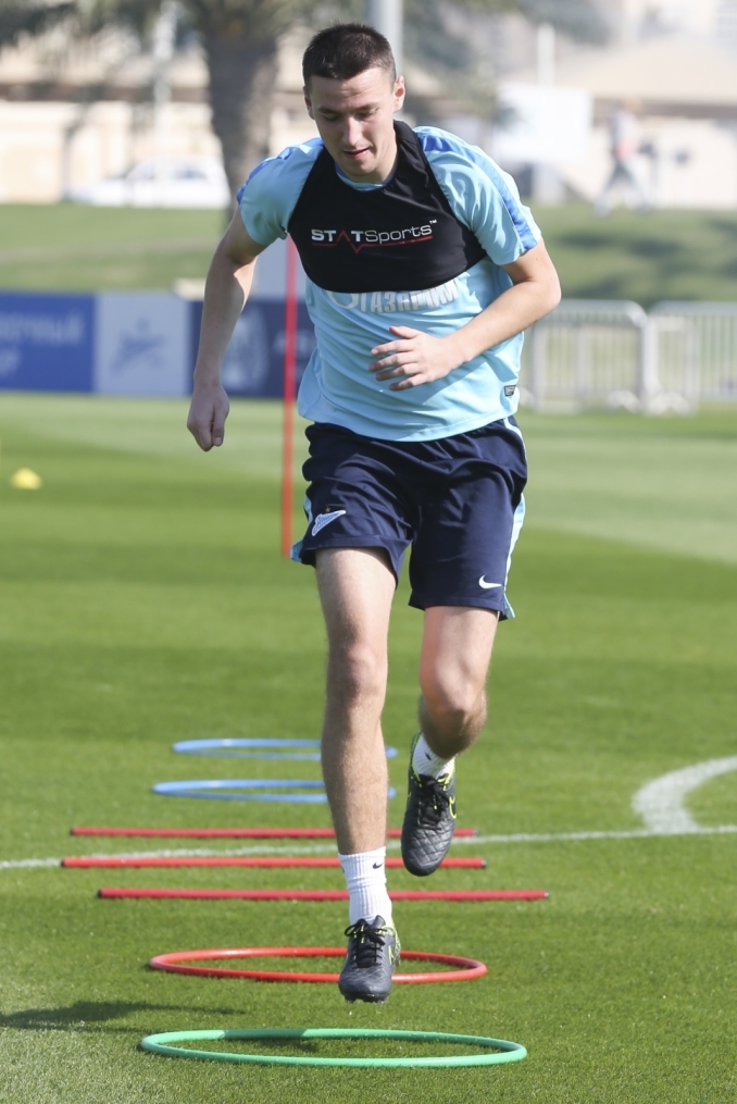 «Газпром»-тренировочные сборы в Дохе: 16 января, утренняя тренировка