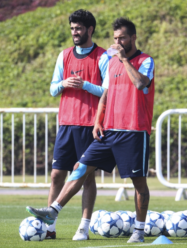 «Газпром»-тренировочные сборы в Дохе: 16 января, утренняя тренировка