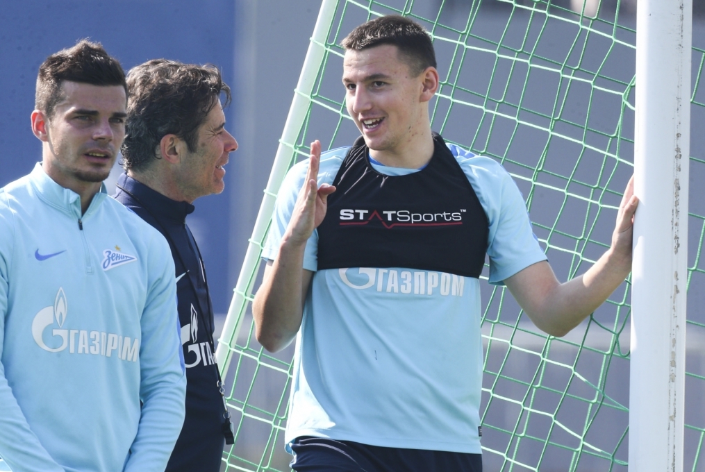 «Газпром»-тренировочные сборы в Дохе: 16 января, утренняя тренировка