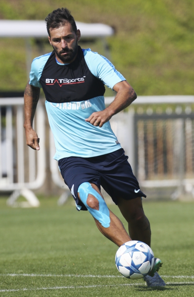 «Газпром»-тренировочные сборы в Дохе: 16 января, утренняя тренировка