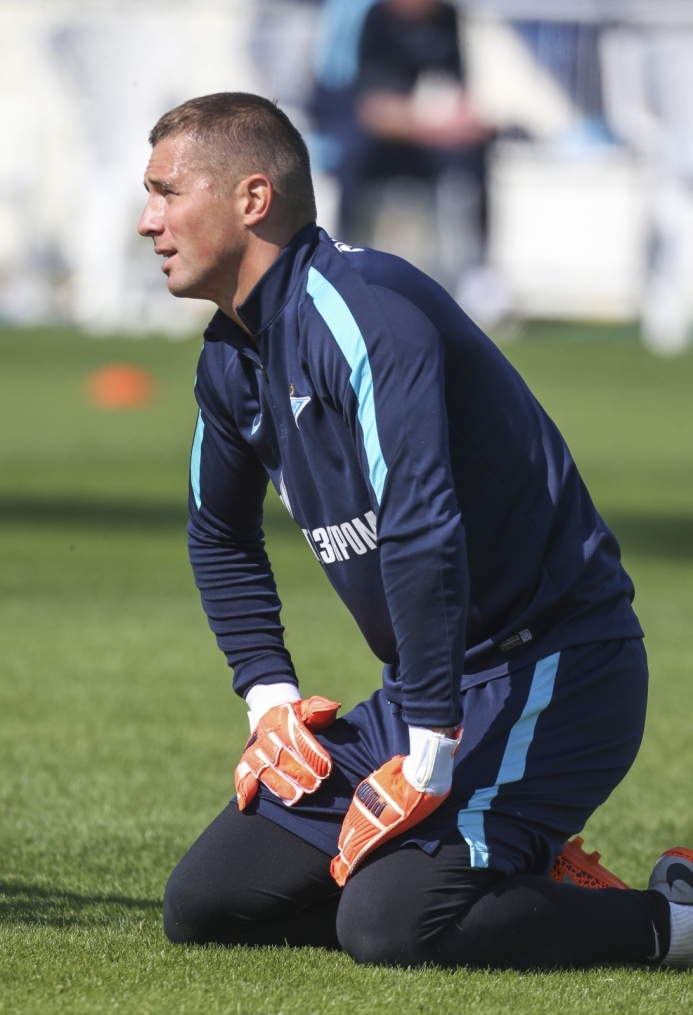 «Газпром»-тренировочные сборы в Дохе: 16 января, утренняя тренировка