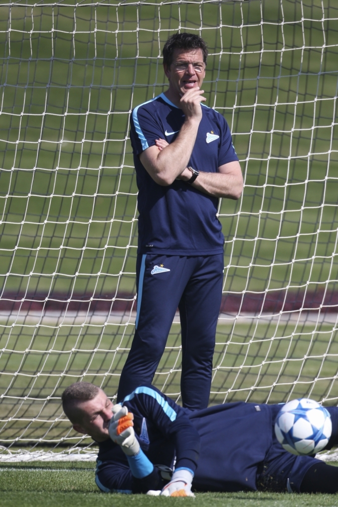 «Газпром»-тренировочные сборы в Дохе: 16 января, утренняя тренировка