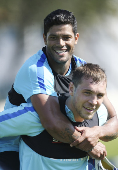 «Газпром»-тренировочные сборы в Дохе: 16 января, утренняя тренировка