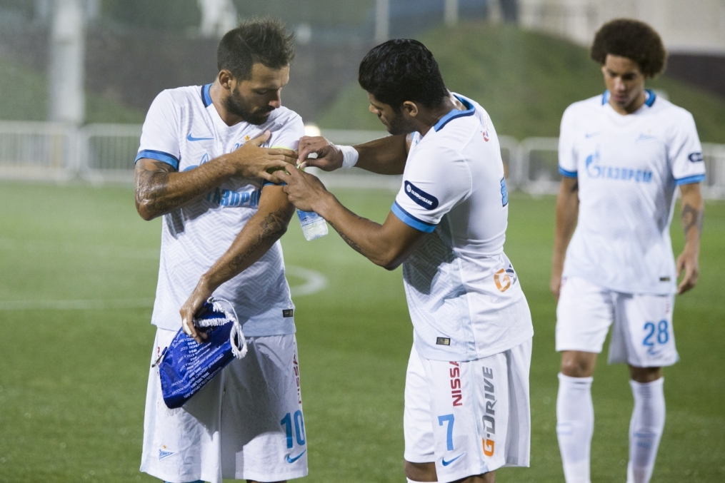 «Газпром»-тренировочные сборы в Дохе: Товарищеский матч «Зенит» — «Лехвия»