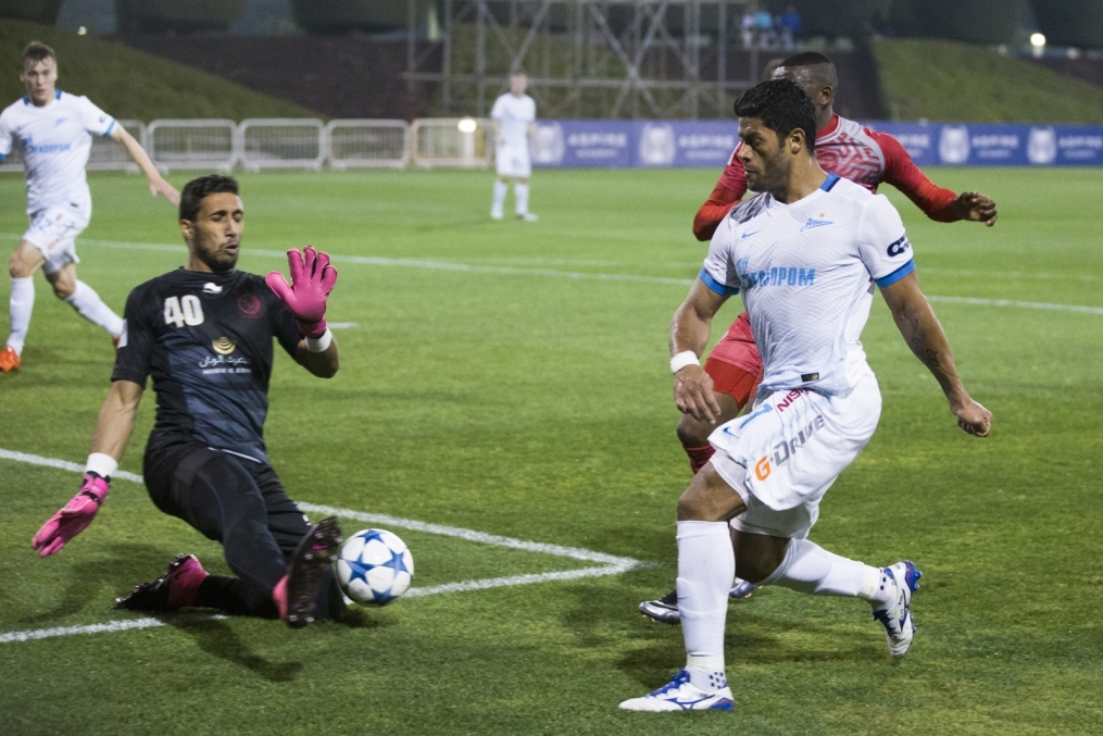 «Газпром»-тренировочные сборы в Дохе: Товарищеский матч «Зенит» — «Лехвия»