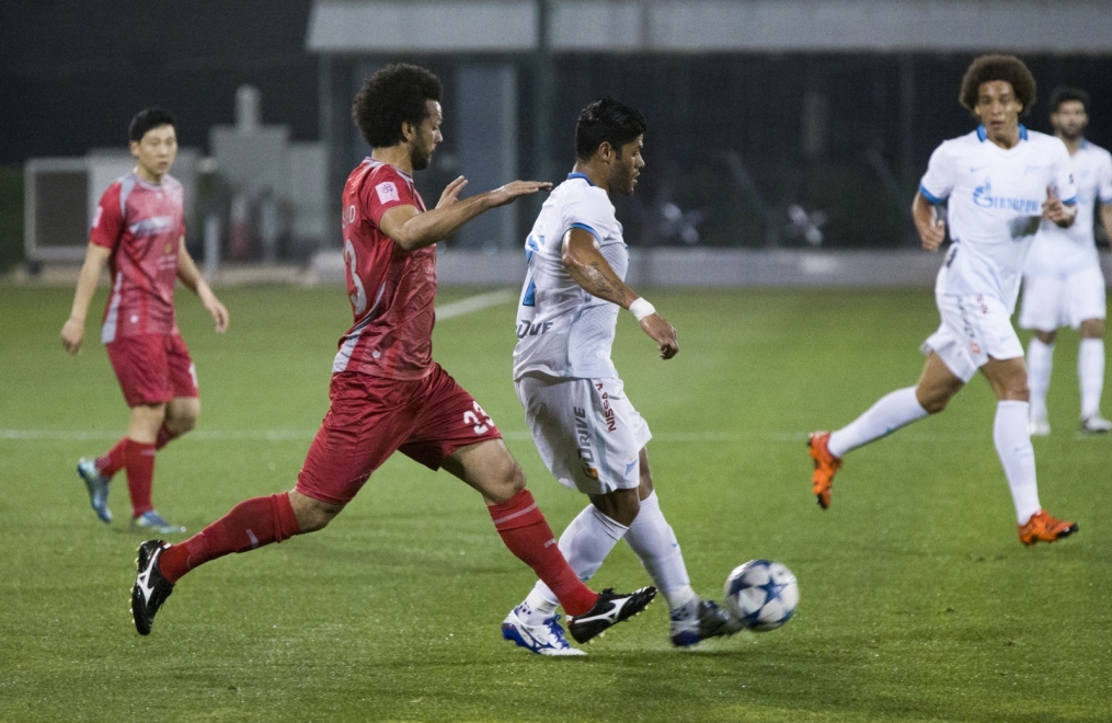 «Газпром»-тренировочные сборы в Дохе: Товарищеский матч «Зенит» — «Лехвия»