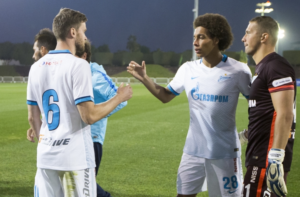 «Газпром»-тренировочные сборы в Дохе: Товарищеский матч «Зенит» — «Лехвия»