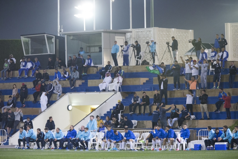 «Газпром»-тренировочные сборы в Дохе: Товарищеский матч «Зенит» — «Лехвия»