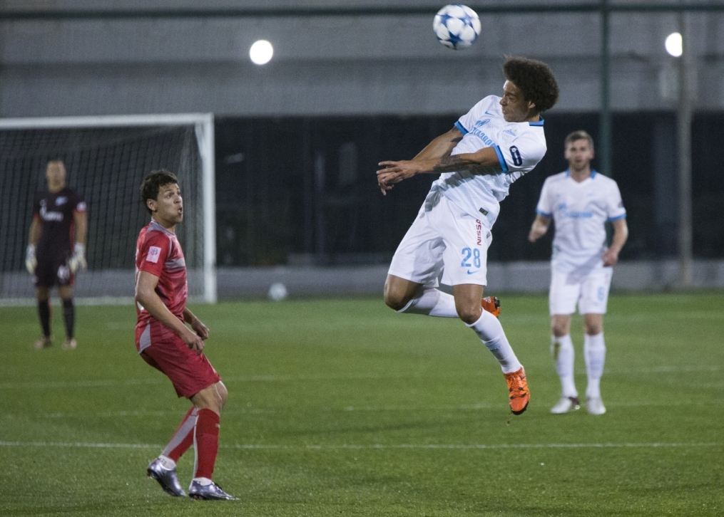 «Газпром»-тренировочные сборы в Дохе: Товарищеский матч «Зенит» — «Лехвия»