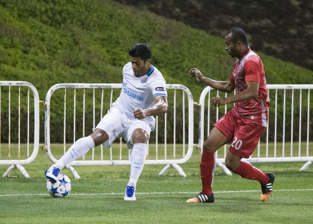 «Газпром»-тренировочные сборы в Дохе: Товарищеский матч «Зенит» — «Лехвия»