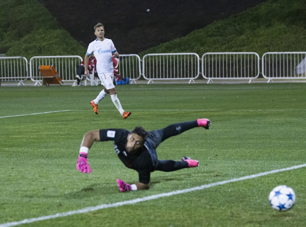 «Газпром»-тренировочные сборы в Дохе: Товарищеский матч «Зенит» — «Лехвия»