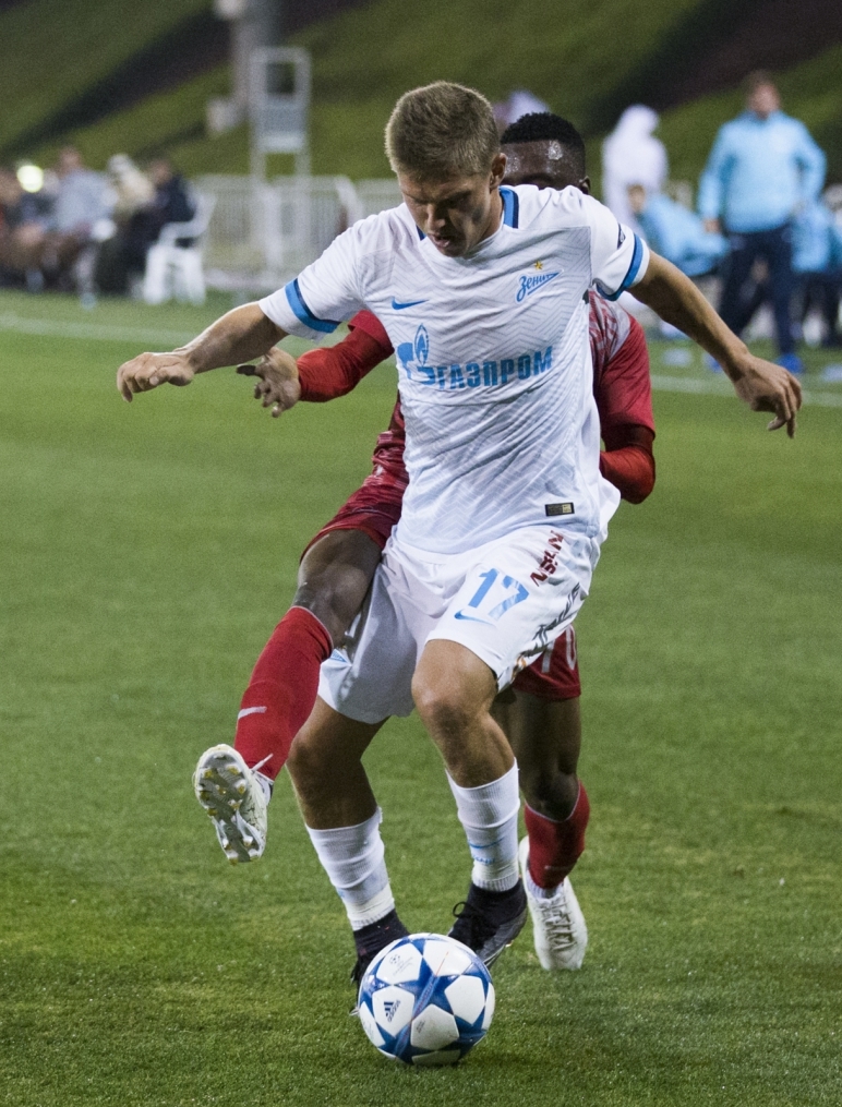 «Газпром»-тренировочные сборы в Дохе: Товарищеский матч «Зенит» — «Лехвия»
