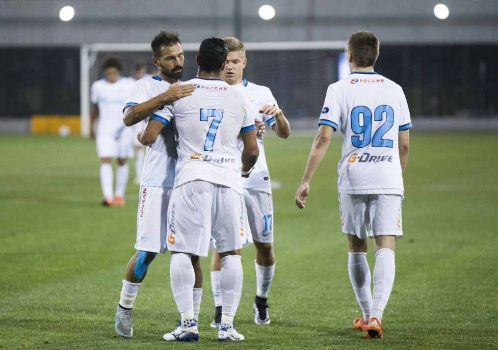 «Газпром»-тренировочные сборы в Дохе: Товарищеский матч «Зенит» — «Лехвия»