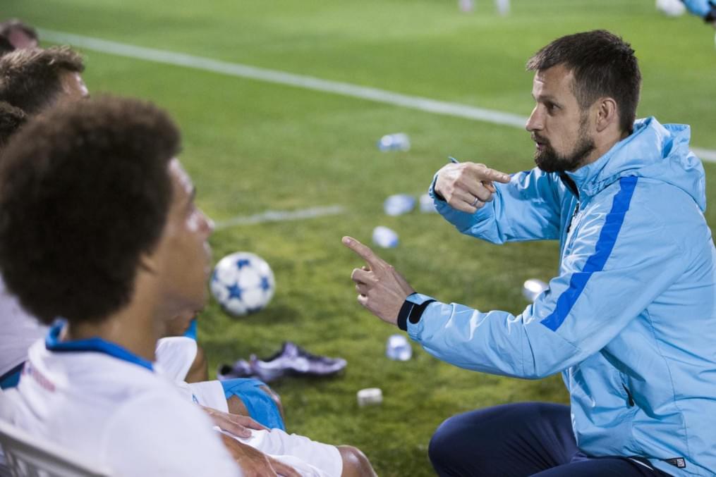 «Газпром»-тренировочные сборы в Дохе: Товарищеский матч «Зенит» — «Лехвия»