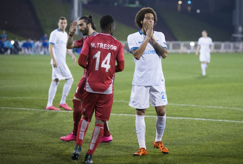 «Газпром»-тренировочные сборы в Дохе: Товарищеский матч «Зенит» — «Лехвия»