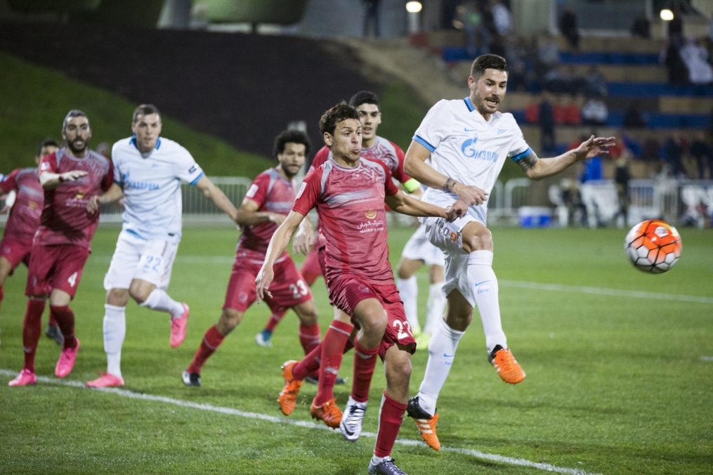 «Газпром»-тренировочные сборы в Дохе: Товарищеский матч «Зенит» — «Лехвия»