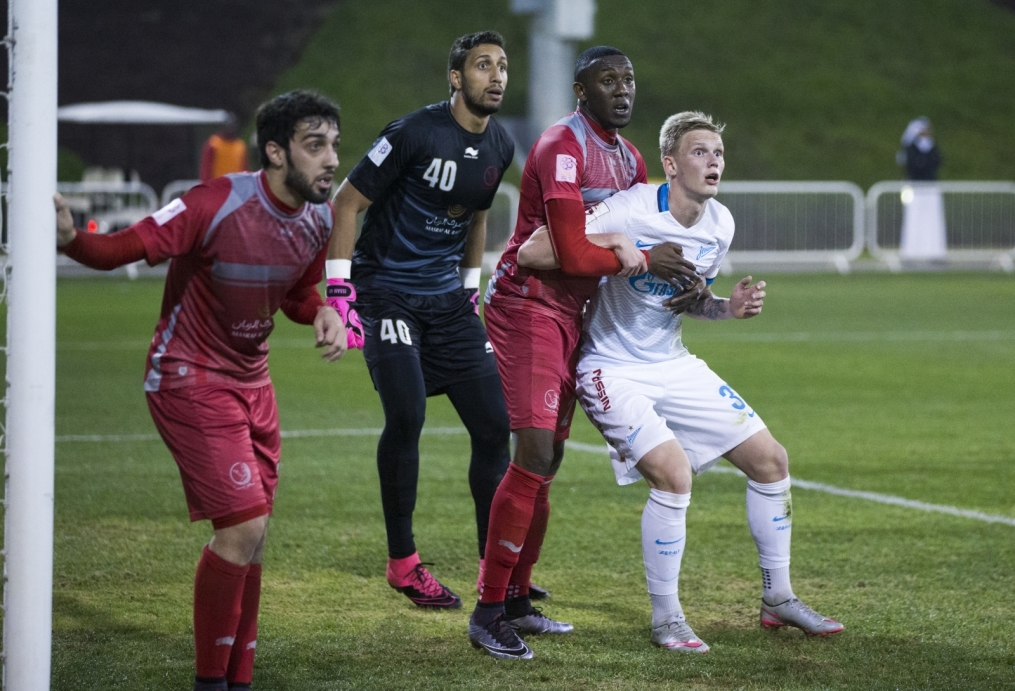 «Газпром»-тренировочные сборы в Дохе: Товарищеский матч «Зенит» — «Лехвия»