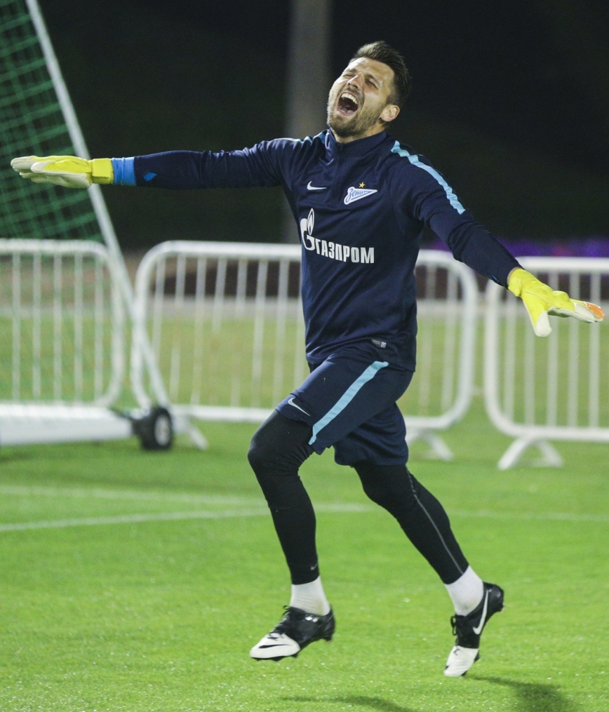 «Газпром»-тренировочные сборы в Дохе: 20 января, вечерняя тренировка