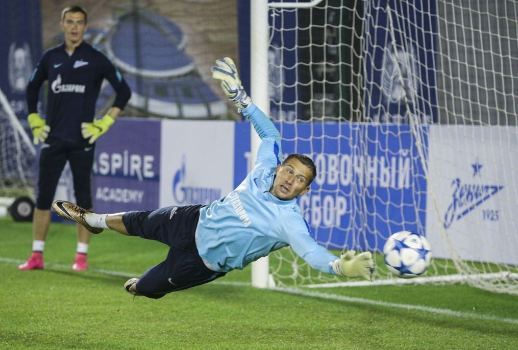 «Газпром»-тренировочные сборы в Дохе: 20 января, вечерняя тренировка