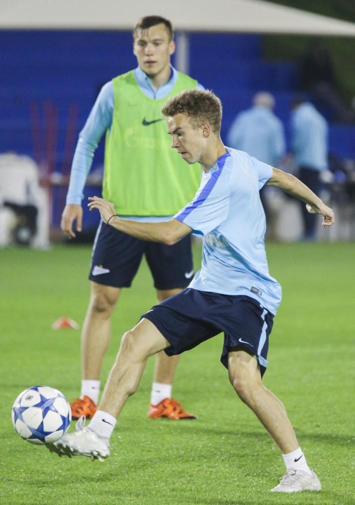 «Газпром»-тренировочные сборы в Дохе: 20 января, вечерняя тренировка