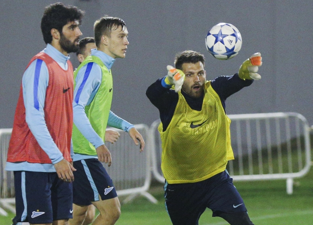 «Газпром»-тренировочные сборы в Дохе: 20 января, вечерняя тренировка